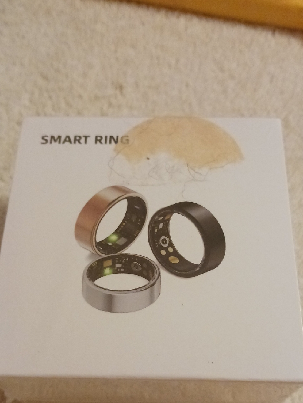 Smart Ring Wearable - Rose Gold In Size 9